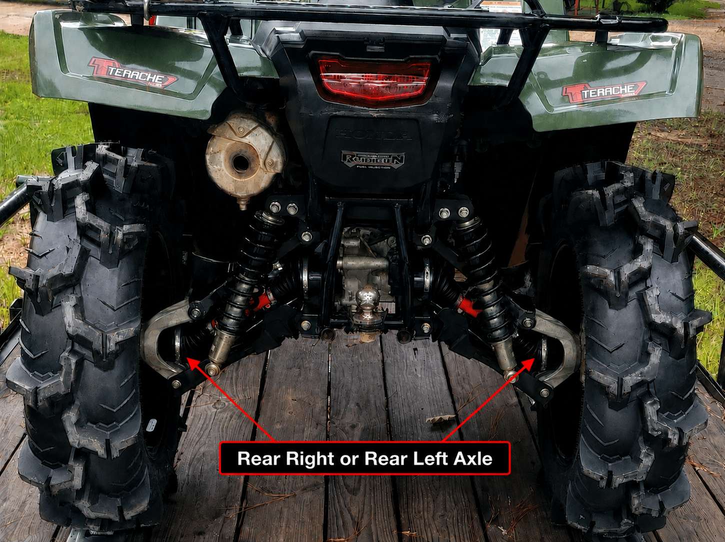 Honda Rubicon 500 520 IRS Rear Axle