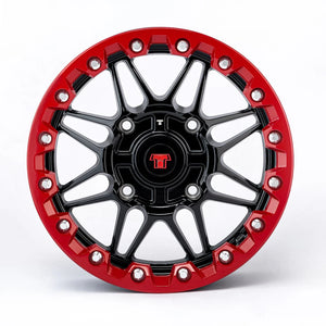 14x5 Ultra-Light Beadlock Wheel Red