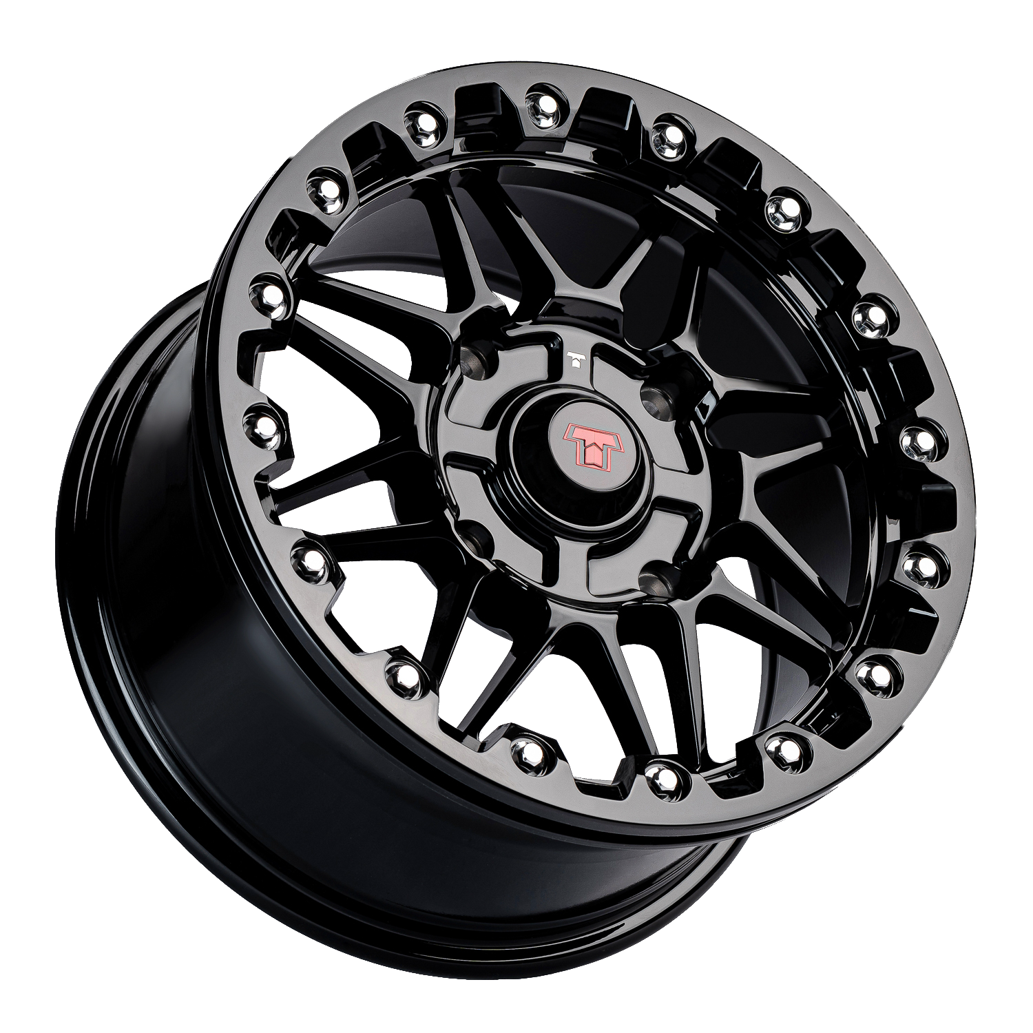 14x7 Ultra-Light Beadlock Wheel Black