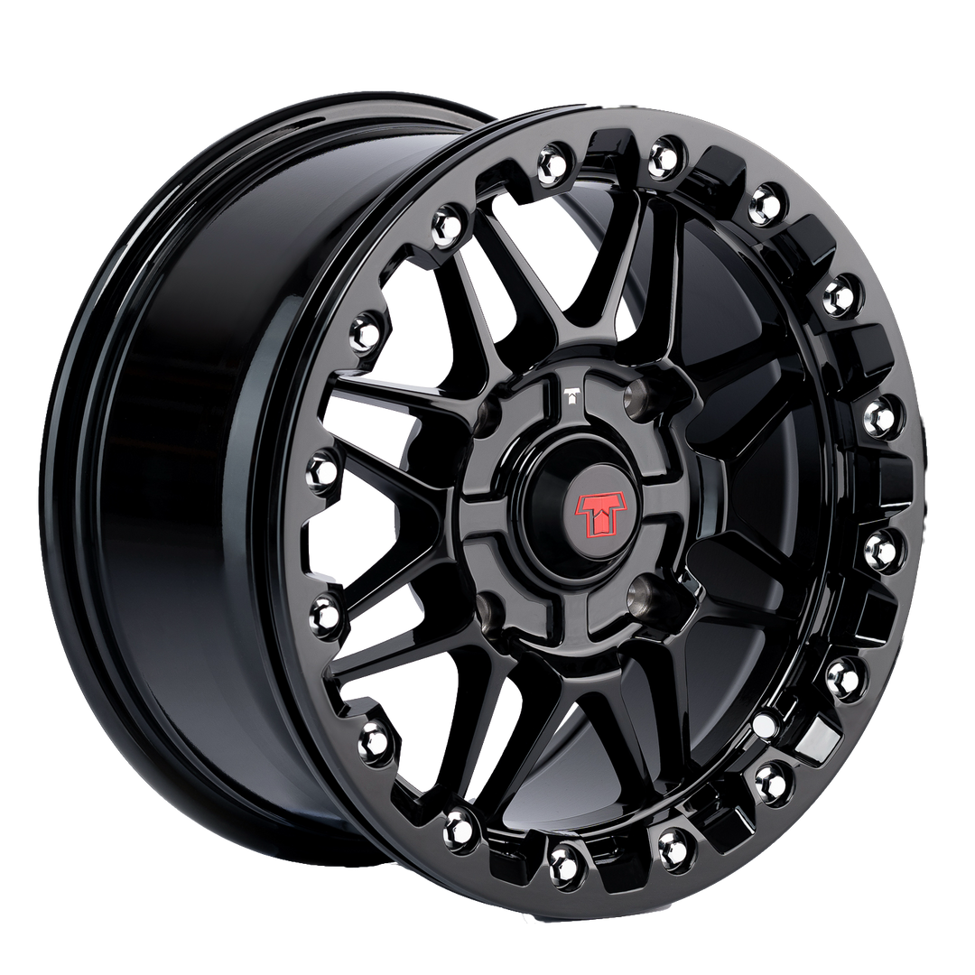 Black Beadlock Wheel 14x7 — ATV/UTV (4/110, 4/137) | Terache