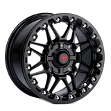 14x7 Ultra-Light Beadlock Wheel Black